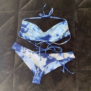 Frankie’s bikinis tie dye Sofia Richie set